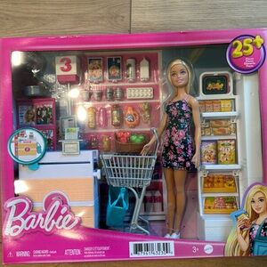 New In Box Barbie Supermarket & Groceries